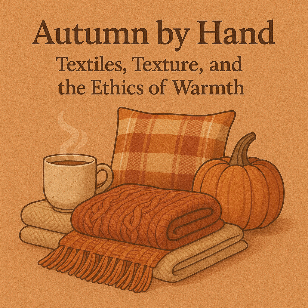 Autumn by Hand: Textiles, Texture, and the Ethics of Warmth