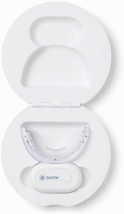 Snow Teeth Whitening Kit - Snow Teeth Whitening Serum and LED Mouthpiece Whitener, Formulated with Hydroxyapatite, Good for 2 Months - Wireless Kit with 1 Wand