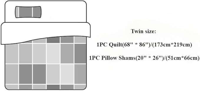 MarCielo 3-Piece 100% Cotton Oversized Bedspread Lightweight Quilt Coverlet Embroidery Farmhouse Bedding Set T0 (Bright White, Twin (68"x86"))