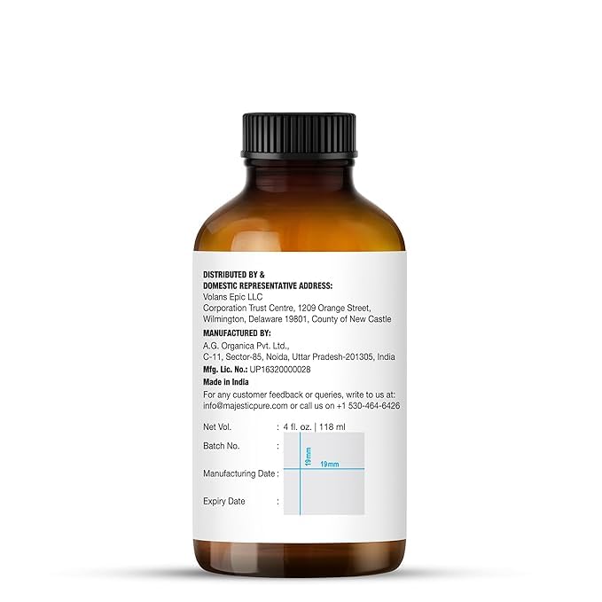 Majestic Pure Peppermint Essential Oil with Glass Dropper - 4 Fl Oz Pack of 2-100% Pure and Natural Peppermint Oil - Premium Grade Essential Oils for Diffuser, Aromatherapy, Soap and Candle Making