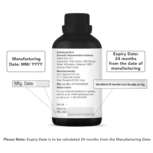 Majestic Pure Sandalwood Essential Oil with Glass Dropper - 1 Fl Oz - 100% Pure and Natural Sandalwood Oil - Premium Grade Essential Oils for Diffuser, Aromatherapy, Soap and Candle Making