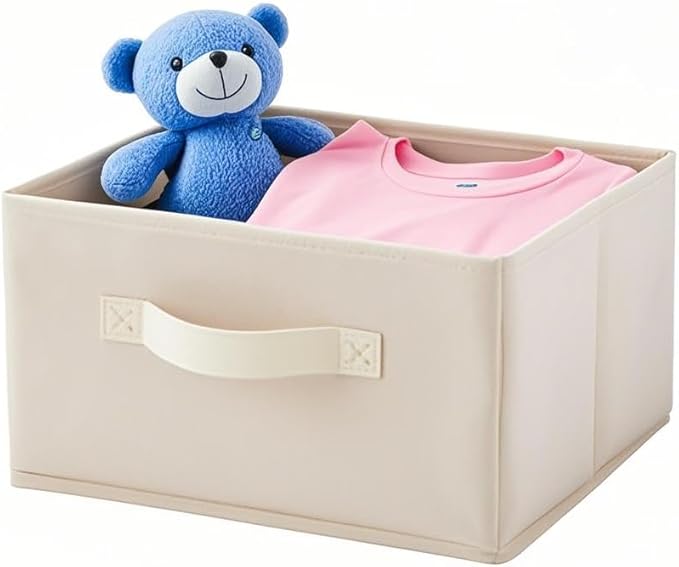 Hanging Shelf Closet Storage Organizer Removable Drawers ,Hanging Storage Organizer Hanging Sweater 2 Sock Underwear Drawers for Closet, Bedroom, Beige