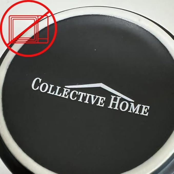 COLLECTIVE HOME - Monogram Ceramic Mugs, 15 oz Golden Initial Black Coffee Cups, Elegant Alphabet Tea Mugs, Elegant Personalized Mug with Gift Box, Unique Mug with Double Side Capital Lette (I)