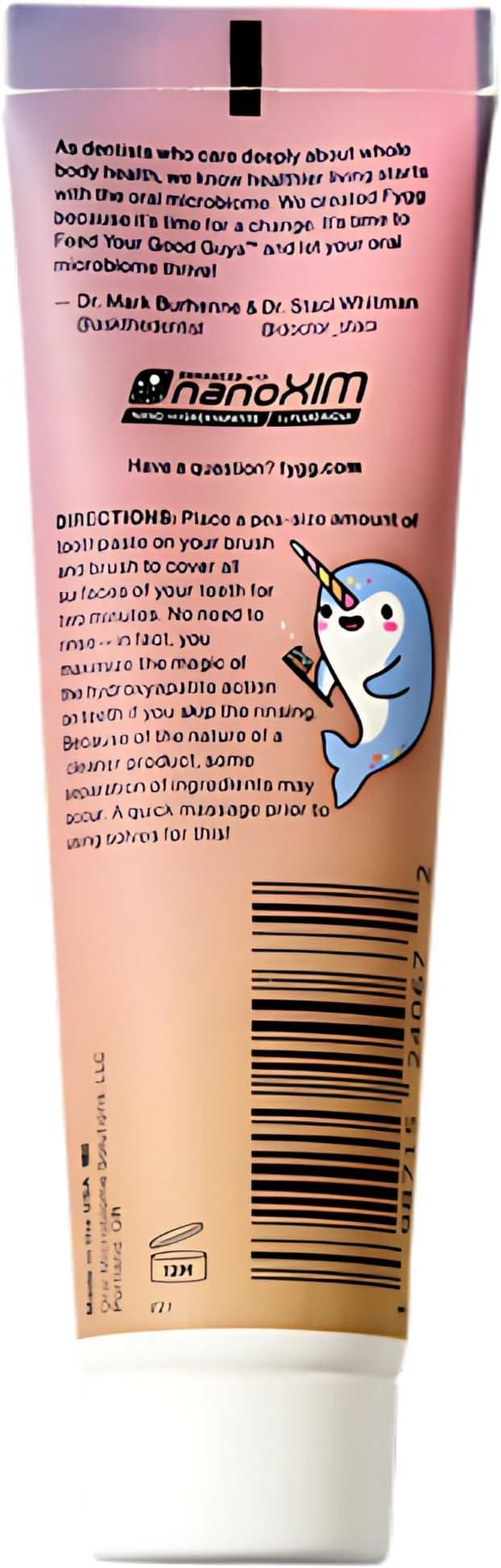 Nano Hydroxyapatite Toothpaste for Kids and Adult (Vanilla - Travel)