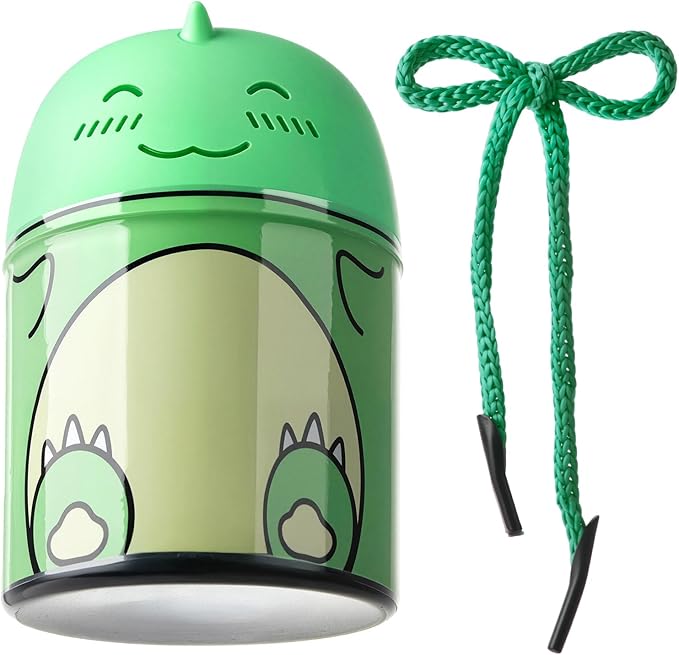 Toilet Bowl Cleaners Bottle Bathroom Toliet Bowl Cleaner with Fresh Jasmine Scent Cute Dinosaur Shaped Toilet Tank Cleaner (Green)