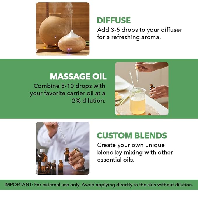 Majestic Pure Tea Tree Essential Oil with Glass Dropper - 1 Fl Oz - 100% Pure and Natural Tea Tree Oil - Premium Grade Essential Oils for Diffuser, Aromatherapy, Soap and Candle Making