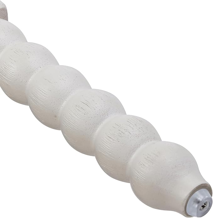 DUHOME Linen Fabric Spindle Accent Chair with Wood Frame,Spool Chairs with High Resilience Spring Cushion and Armrest Pads, Leisure Armchair for Living Room Bedroom Farmhouse Home Office Belcony