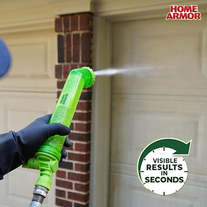 Home Armor Refill Cleaning Cartridge, 1 Pack, For Use with the Power Clean Wand, 2X Cleaning Power of Ordinary Outdoor Cleaners, Single Use Cartridge
