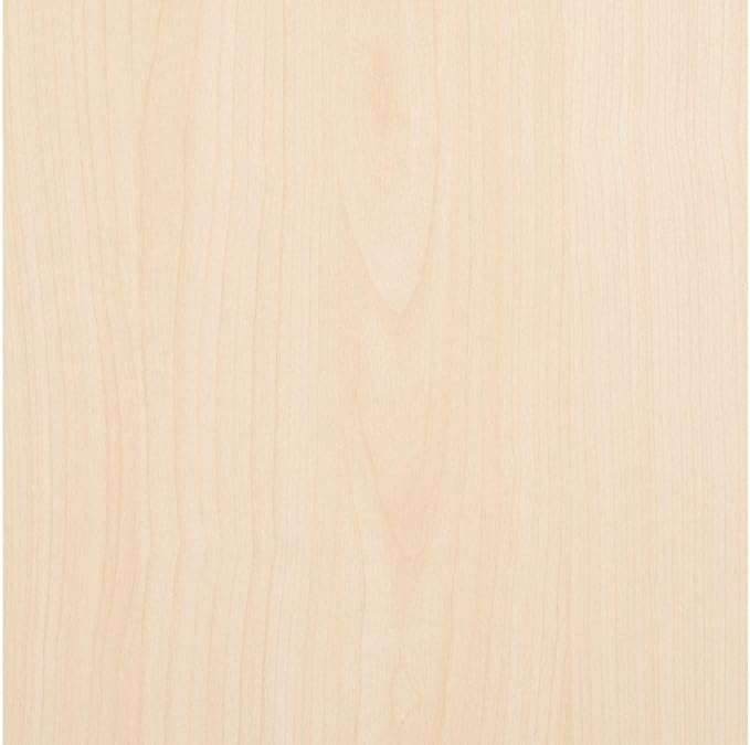 Flash Furniture Emmy Adjustable Classroom Activity Table with 6 Stackable Chairs, Plastic Activity Table for Kids, 23.625" W x 47.25" L, Natural