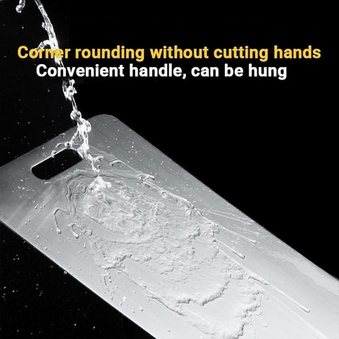 Titanium Cutting Board,100% Pure Titanium Cutting Boards for Kitchen, 2025 Double Sided Food-Grade Chopping Board for Cutting Meat Vegetable Fruit (18"L x 12"W)