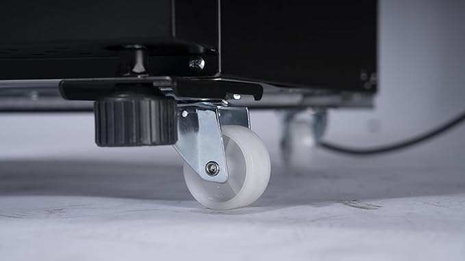 KoolMore KM-MDR-1GD-10C 23 in. One Glass Door Commercial Display Merchandiser Refrigerator Cooler in Black, ETL Listed, 10 cu. ft