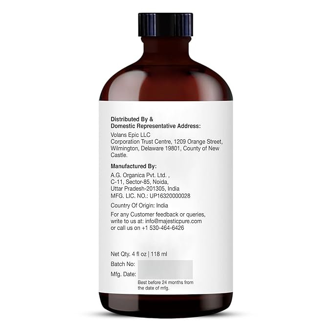 Majestic Pure Eucalyptus Essential Oil with Glass Dropper - Huge 4 Fl Oz - 100% Pure and Natural Eucalyptus Oil - Premium Grade Essential Oils for Diffuser, Aromatherapy, Soap and Candle Making