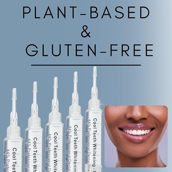 Teeth Whitening Gel Refill for Trays - Professional Strength 44% Carbamide Peroxide Formula - Fast & Effective Bleaching Solution for a Brighter Smile