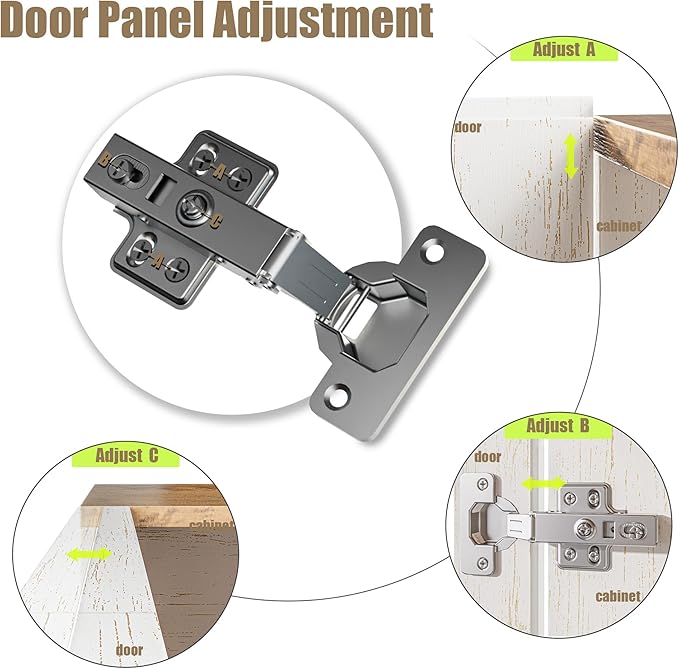3-Sided Glass Farmhouse Fireplace TV Stand for TVs Up to 110 Inch, Entertainment Center with 36" Electric Fireplace, Antique White TV Console with Storage Cabinets for Living Room