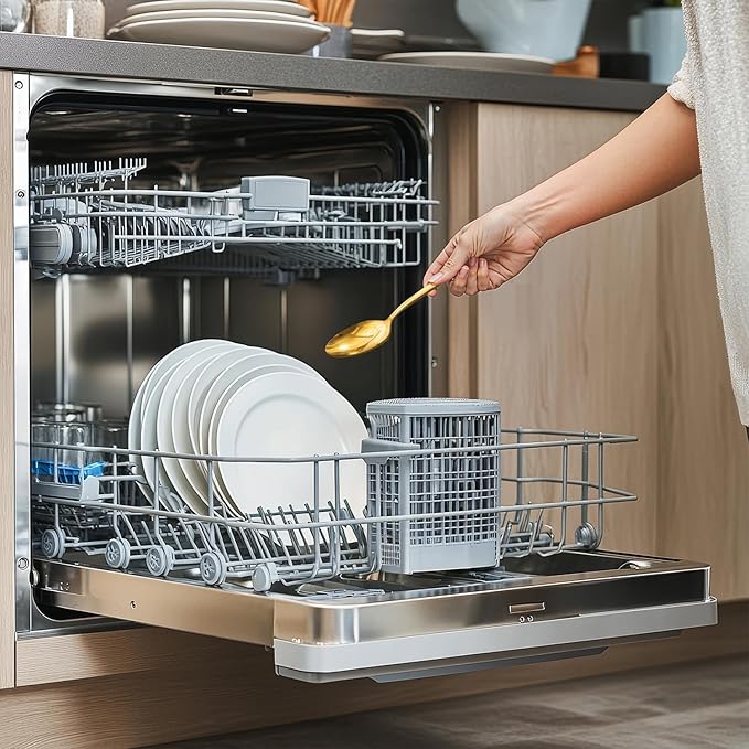 KINGSTONE Gold Silverware Set, Luxury 40 Piece Flatware Set for 8, 18/10 Stainless Steel Cutlery Set with Diamond Cut Pattern for Kitchen, Home, Wedding, Party, Mirror Polished and Dishwasher Safe