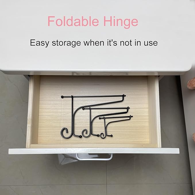 6PCS 3 Size Black Iron Plate Stands for Display - 4, 6, 8 Inch Decorative Metal Plate Holders - Mini Easel, Frame, Book, Card, Plaque, Bowl, Picture Display Stands