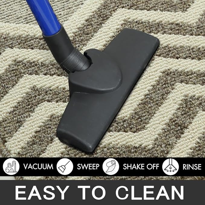 Indoor Doormat, Non-Slip Front Door Mats, Outdoor Welcome Mat Washable, Low Profile Indoor DoorMats for Entryway, Floor Inside Back Door Mats (23"x35")