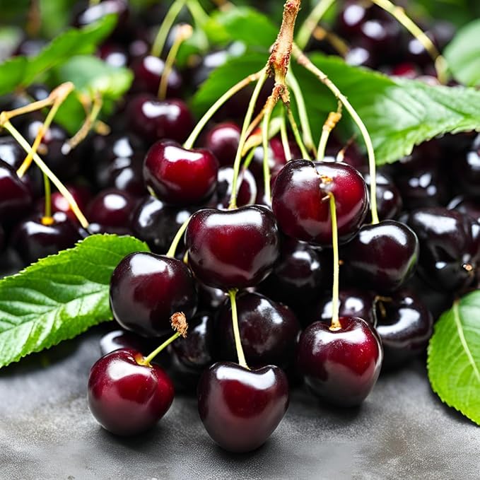 1OAK Soy Wax Scented Candles (Black Cherry) - Black Cherry Candle - Soy Candles for Home Scented - Long Burning Candles Premium - Hand-Poured (7oz.)