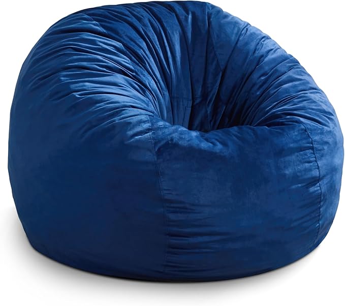 Hobestluk Bean Bag Chairs 2.5FT Bean Bag Chair with Memory Foam Filled & Machine Washable Cover,Beanbag Chair, Small Bean Bag Chairs for Playroom, Living Room, Bedroom