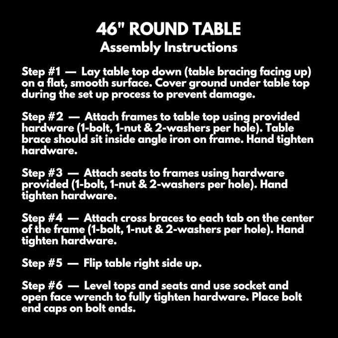 Coated Outdoor Furniture Heavy-Duty Portable Outdoor Picnic Table with Umbrella Hole, Punched Steel Commercial-Grade Patio Dining Furniture Made in America (46" Round Top, Textured Dark Blue)