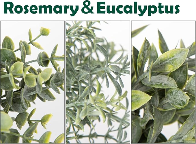 3 Pack Small Fake Plants for Shelf Decor Accents with Ceramic Pot Artificial Potted Plants for Rustic Farmhouse Decor Faux Plants Indoor Fake Potted Plants Artificial for Home Office Bookshelf Decor