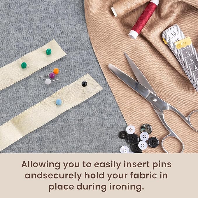 Somime 17x25" Wool Pressing Mat, 100% New Zealand Wool Ironing Mat, Felted Wool Ironing Board for Sewing, Quilting, DIY Crafts, and Embroidery