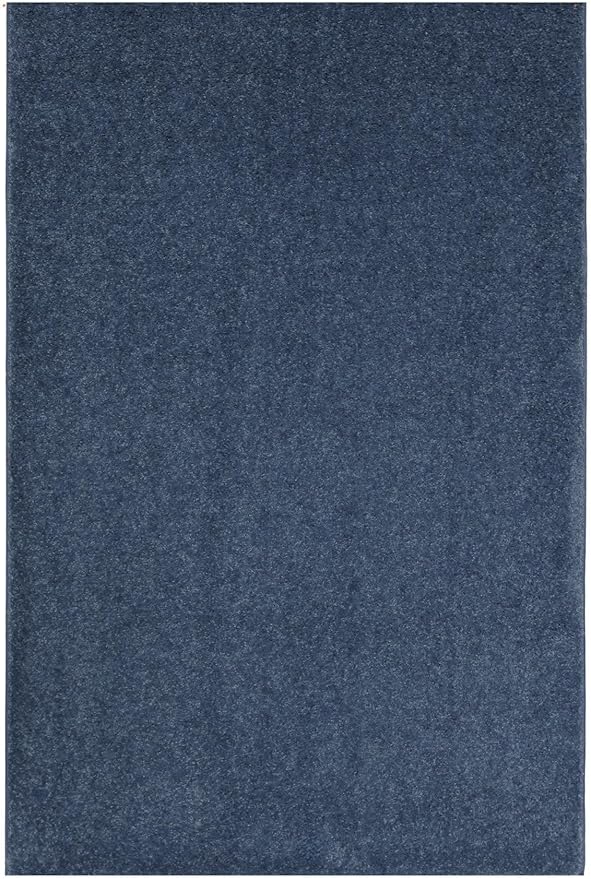 KOECKRITZ Soft and Colorful Kids Classroom Area Rugs (Passes Flammability Pill Test) Many Sizes and Bright Colors to Select from (4' x 6', Navy)