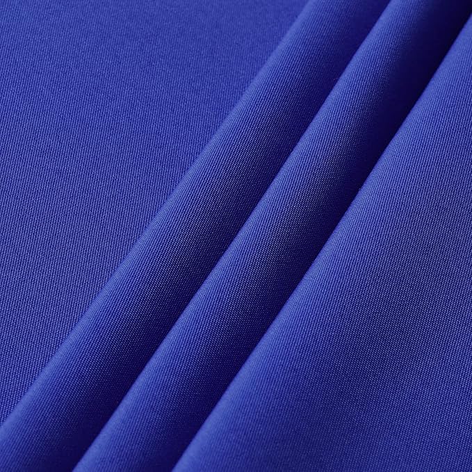 sancua Square Tablecloth - 70 x 70 Inch - Stain and Wrinkle Resistant Washable Polyester Table Cloth, Decorative Fabric Table Cover for Dining Tables, Buffet Parties and Camping, Royal Blue