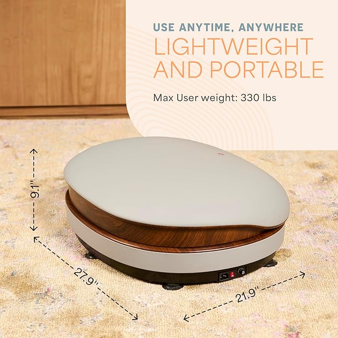 Lifepro Vibration Plate Machines – Full Body Workout, Recovery & Lymphatic Drainage with 4D Motion, Silent Operation, Joint Support, & Triple Motor Technology for Circulation, Fat Burn & Toning