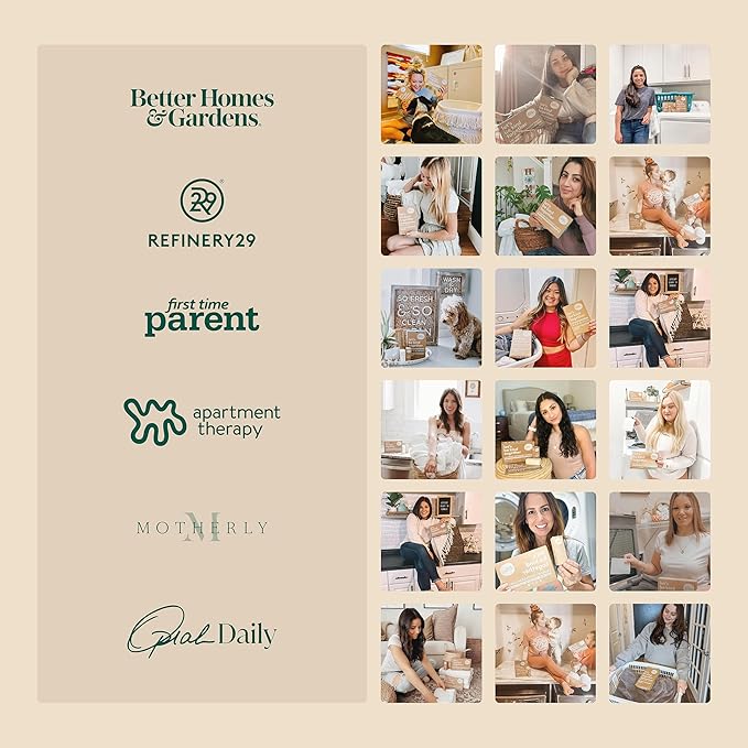 Kind Laundry Detergent Sheets with Stain-Fighting Enzymes - Plant Powered Eco-Friendly Laundry Soap Sheets - Home or Travel Laundry Detergent Fragrance Free, 120 Loads (Mom's Choice Award Winner)