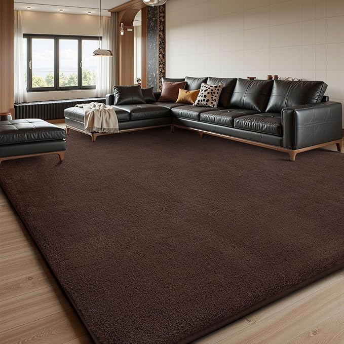 Sour Lemon 9x12 Area Rugs for Living Room, Soft Large Area Rug Fluffy Rugs for Bedroom,Machine Washable Area Rug Non Slip Carpet Rug for Living Room Playroom Kids Room Home Decor