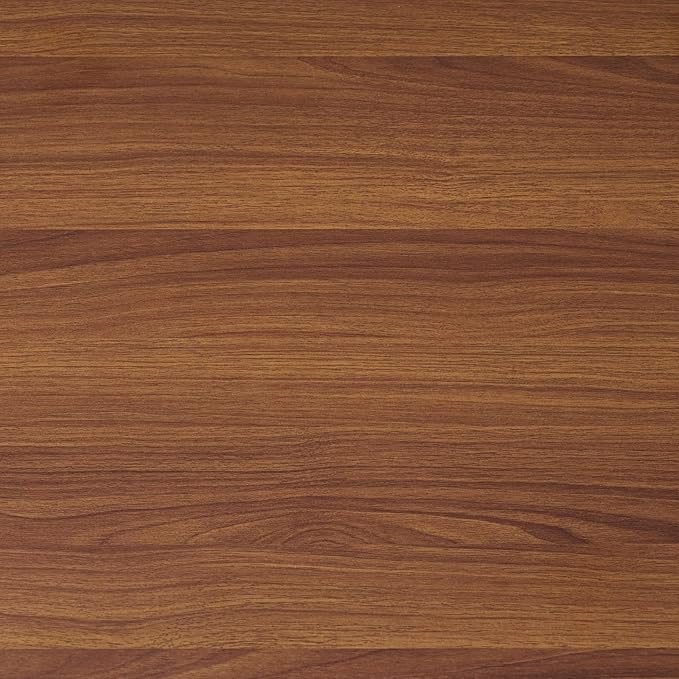 Glass Console Table for Living Room, Foyer & Entrance, 2-Tiers Mid-Century Modern Sofa Table with Amber Glass Top, Walnut Finish Wood Shelf and Gold Finish Frame