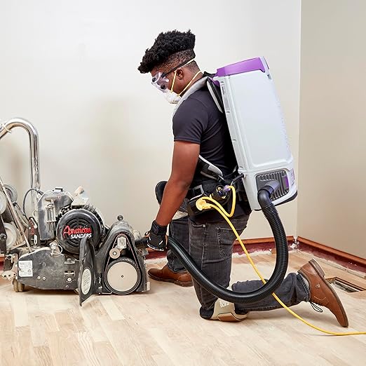 ProTeam GoFit 10 Commercial Backpack Vacuum with 107676 Blower Doors, 1.5 Inch Blower Tool and Hard Surface Tool w/Nylon & Horse Hair Blend Brush Tool Kit, Corded, 107800 + 107676, MegaVac Replacement