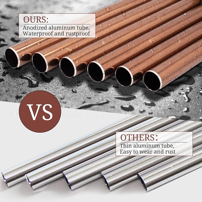 Wind Chimes Outdoor, Deep Tone Memorial Wind Chimes with Hook, Gifts for Mother's Day/Housewarming/Christmas, Patio, Garden, Yard, Home Decor, Copper