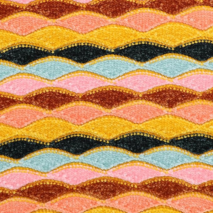 Soft Chenille Yarn Throw 50"x60", Handmade Knit Throw Blanket, for use in All Seasons, Soft Cozy Warm Knitted Blanket for Bed Sofa, Couch Chair, Living Room(1.98Ib)