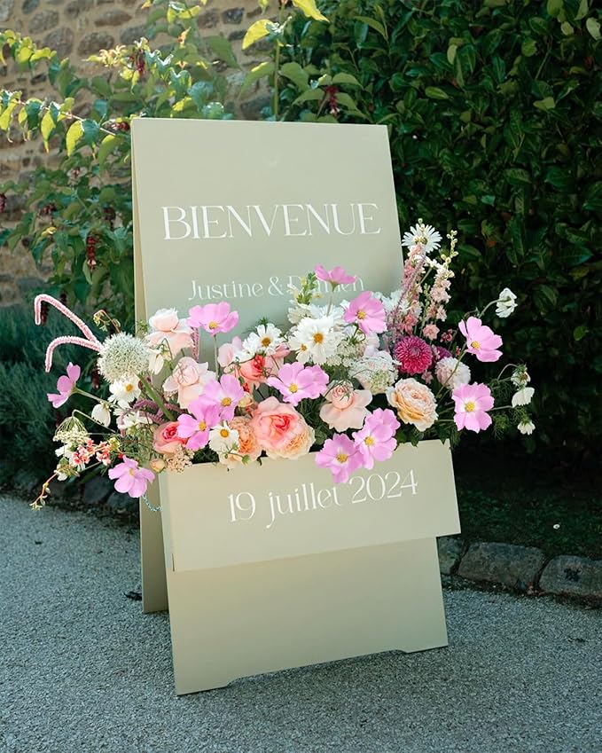 IPOPU Light Purple Cosmos Artificial Flowres 5PCS Fake Wildflowers 24.5" Lilac Flowers Artificial Daisies Silk Flowers with Stems for Baby Shower Centerpieces Home Table Decor (Light Purple)