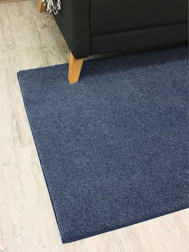 KOECKRITZ Soft and Colorful Kids Classroom Area Rugs (Passes Flammability Pill Test) Many Sizes and Bright Colors to Select from (4' x 6', Navy)