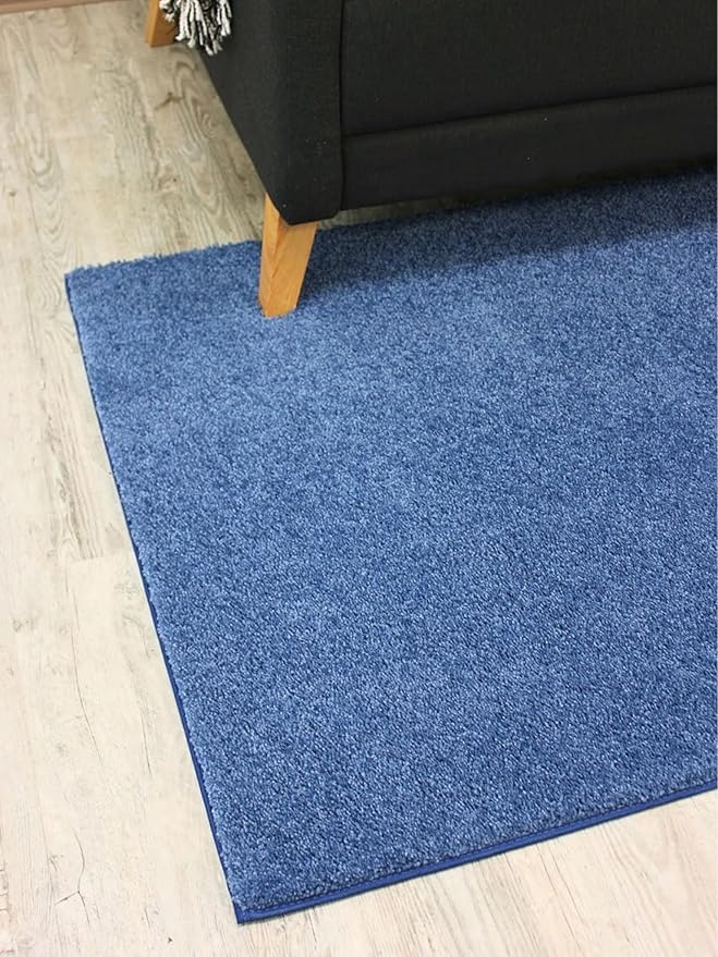 KOECKRITZ Soft and Colorful Kids Classroom Area Rugs (Passes Flammability Pill Test) Many Sizes and Bright Colors to Select from (9' Round, Royal)