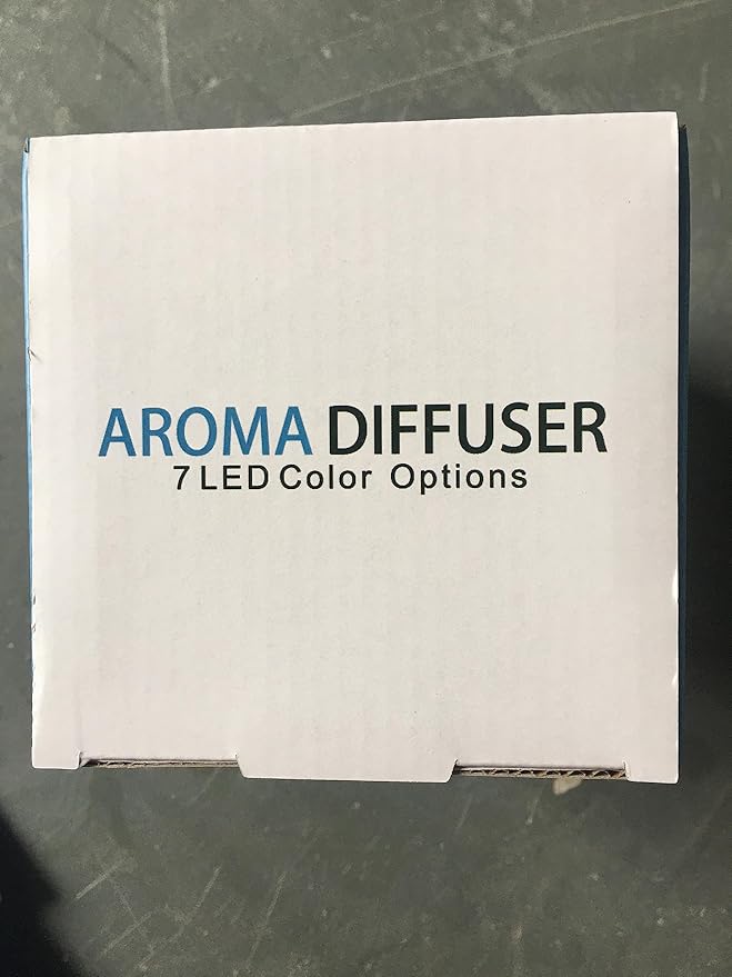 Diffuserlove Essential Oil Diffuser 200ML Aroma Diffuser Mist Humidifiers with 7 Color LED Lights, Auto Shut-Off Function for Bedroom Office Room House