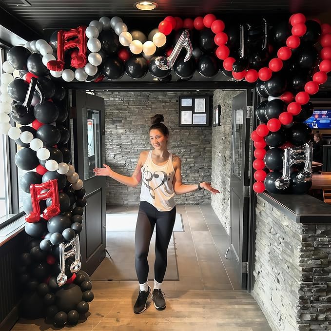 Red Link Balloons, 60PCS 6 Inch Small Red Quick Linking Balloons for Making Balloon Wall Heart Arch, Tails Balloon for Wedding Birthday Baby Shower Valentine's Proposal Anniversary Party Decorations