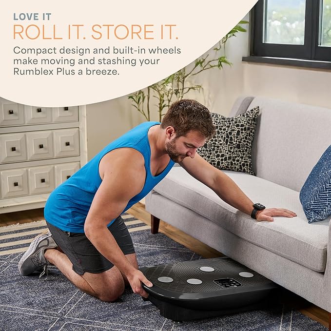 Lifepro Vibration Plate Machines – Full Body Workout, Recovery & Lymphatic Drainage with 4D Motion, Silent Operation, Joint Support, & Triple Motor Technology for Circulation, Fat Burn & Toning