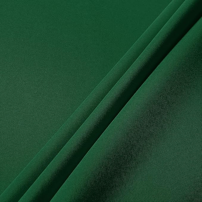 sancua Rectangle Tablecloth - 54 x 120 Inch - Stain and Wrinkle Resistant Washable Polyester Table Cloth, Decorative Fabric Table Cover for Dining Tables, Buffet Parties and Christmas, Hunter Green