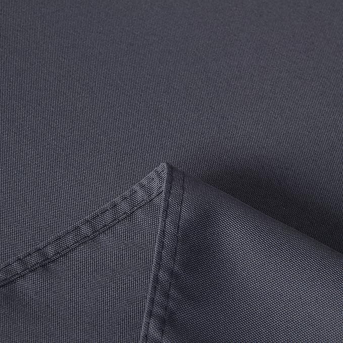 sancua Rectangle Tablecloth - 60 x 84 Inch - Stain and Wrinkle Resistant Washable Polyester Table Cloth, Decorative Fabric Table Cover for Dining Tables, Buffet Parties and Camping, Grey