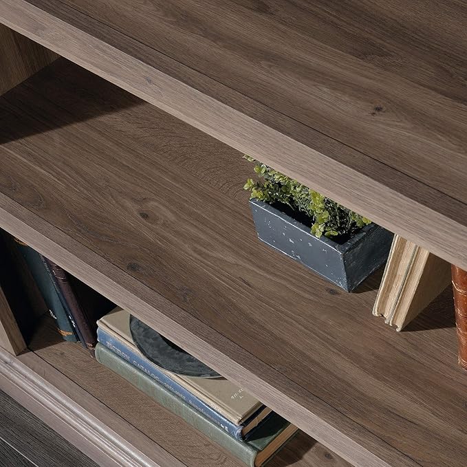 Sauder Miscellaneous Storage 3-Shelf Bookcase/ Book shelf, Salt Oak finish