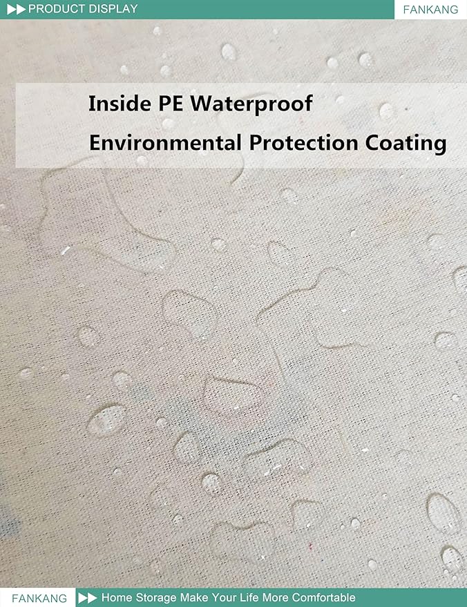 FANKANG Storage Bins, Nursery Hamper Canvas Laundry Basket Foldable with Waterproof PE Coating Large Storage Baskets for Kids Boys and Girls, Office, Bedroom, Clothes,Toys(Rec-castle carriage )