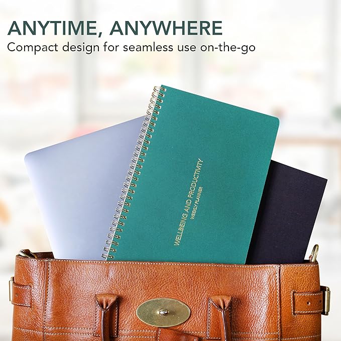 Zen & Flow - Undated Weekly Planner, Dashboard Desk Pad, To Do List Notepad, Productivity, Habit Tracker, Desk Notepad, Dashboard Planner