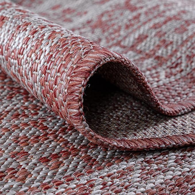 Keen Home Design Terrace Outdoor Runner Rug - 2x10 Washable Indoor/Outdoor Rug for Patio, Kitchen, Balcony, Beach, Garden, Deck and Porch, Size: 2'2"x9'11"