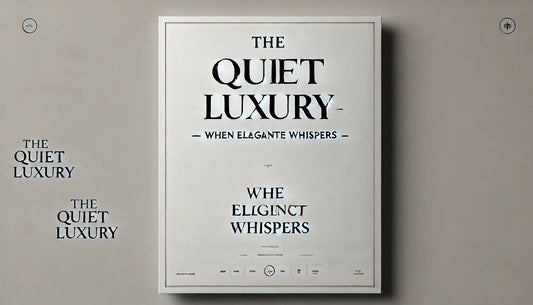The Quiet Luxury — When Elegance Whispers