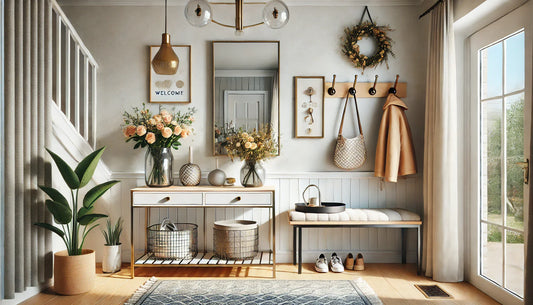 Stylish Entryway Refresh: Organize, Decorate & Impress Guests