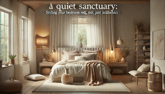 A Quiet Sanctuary: Styling Your Bedroom for Rest, Not Just Aesthetics